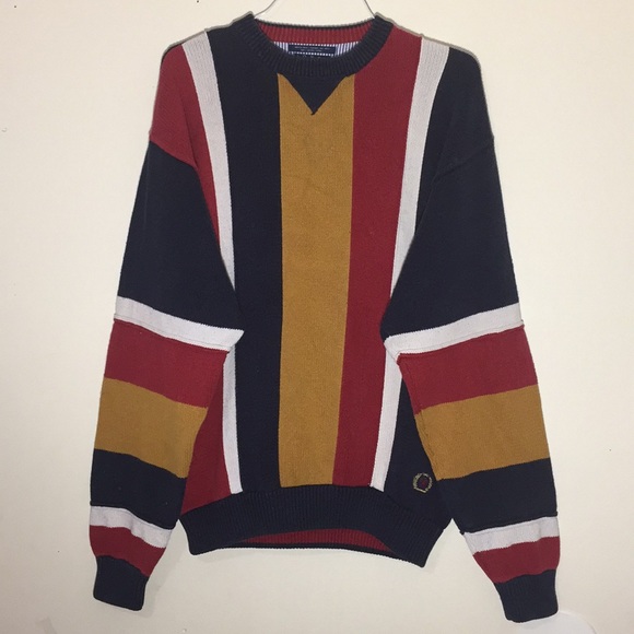 Tommy Hilfiger Other - 🔥Vintage 1990s Tommy Hilfiger Color Block Sweater